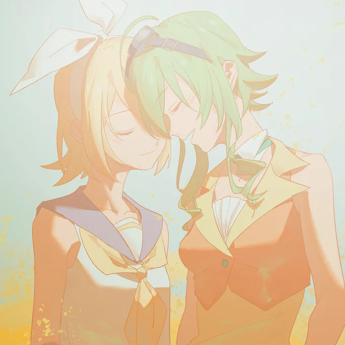 #GUMI #鏡音リン #ぐみりん 