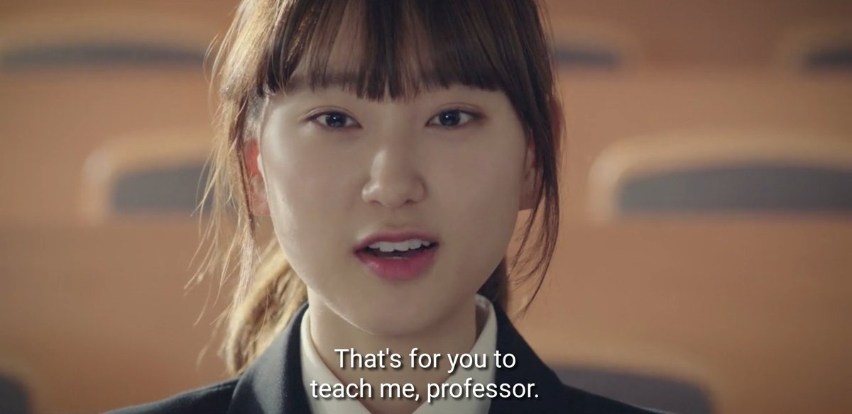 mr yang remembers sola's interview with every little detail and actually wants to teach her [ #LawSchool  #LawSchoolEp1]