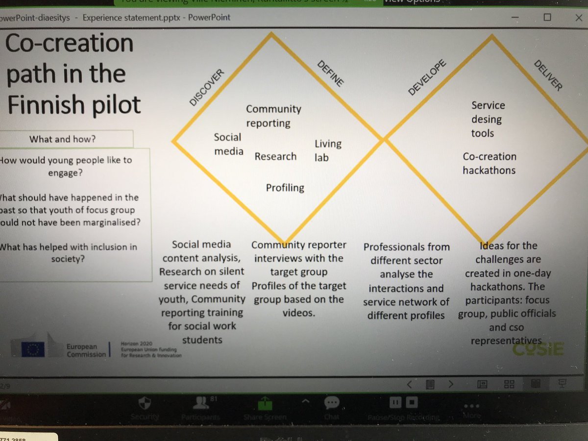 Tuula Jäppinen (@tujappi) on Twitter photo #Cosie2020 Community reporting and storytelling at focus in Finnish Hard to reach young people on the edge of marginalization <a href="/ViVaNieminen/">Ville Nieminen</a> <a href="/HannaKirj/">Hanna K</a> <a href="/tarja_vuorinen/">Tarja Vuorinen</a> <a href="/Kuntaliitto/">Kuntaliitto | Kommunförbundet</a> #Cosie2020 Community reporting and storytelling at focus in Finnish Hard to reach young people on the edge of marginalization <a href="/ViVaNieminen/">Ville Nieminen</a> <a href="/HannaKirj/">Hanna K</a> <a href="/tarja_vuorinen/">Tarja Vuorinen</a> <a href="/Kuntaliitto/">Kuntaliitto | Kommunförbundet</a>