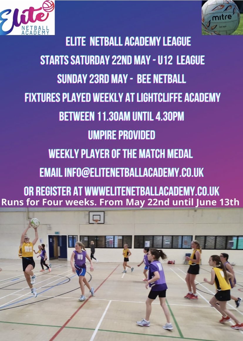 U12s league to start in a few weeks please register your interest 💖💜