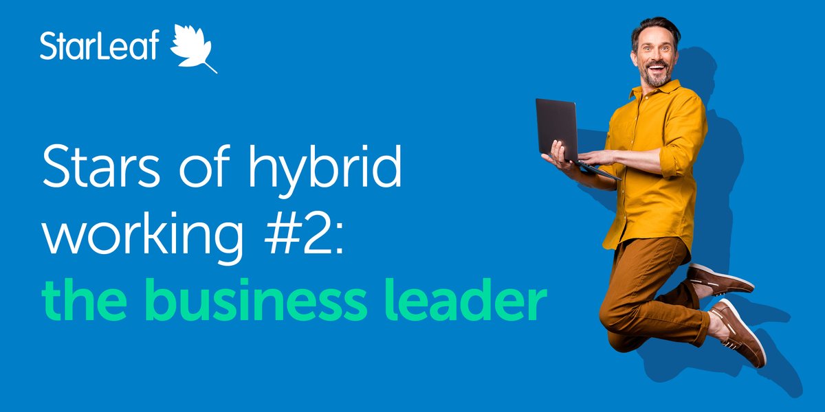 StarLeafCo's tweet image. In the second of our three blogs on hybrid working, we take a look at how StarLeaf can help business leaders who maybe be planning or implementing a hybrid working initiative. 

Find out more: ow.ly/y3HR50EAEz4

#TheHumanConnection #HybridWorking21 #VideoConferencing