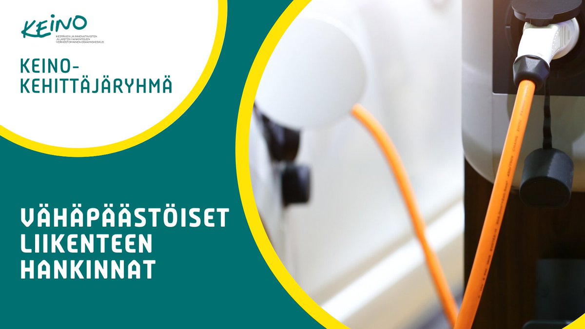 Päivitetty puhtaiden ajoneuvojen direktiivi tulee vaikuttamaan julkisiin ajoneuvo- ja kuljetuspalveluhankintoihin. 

Järjestämme 18.5. julkisille hankkijoille ja toimittajille ennakoivan markkinavuoropuhelun. Ilmoittaudu  keskusteluun!
🔗hankintakeino.fi/fi/ajankohtais…
#julkisethankinnat