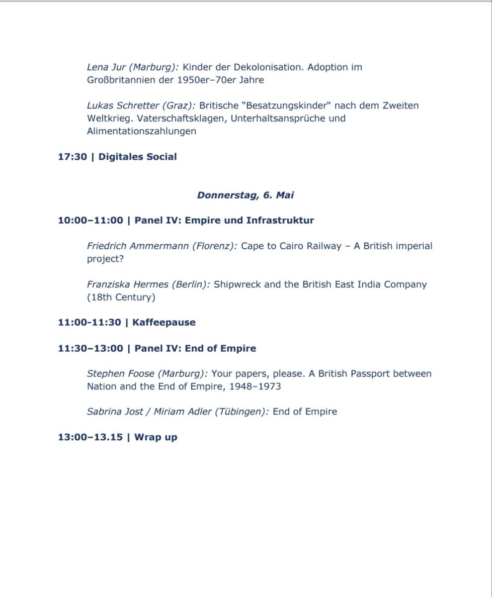 So happy to be able to give one of my first talks on my new research project at the German Association for #BritishStudies (Arbeitskreis Großbritannien-Forschung)! Excited for all the papers and discussions!

#history #diplomacy #travelwriting #britishhistory #victorian #habsburg