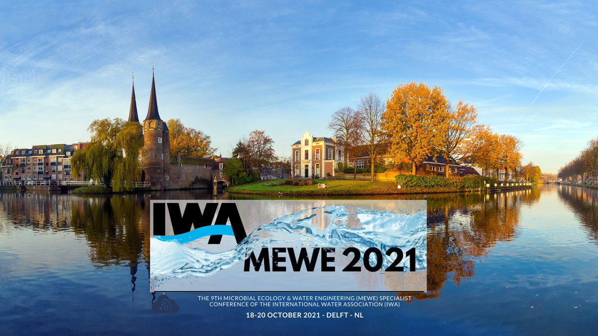 WeissbrodtLab's tweet image. After a fantastic event in Hiroshima in 2019, looking forward to welcoming you virtually from Delft next Oct. 18-20, 2021 for IWA #MEWE2021 specialist conference &quot;Microbial Ecology Data &amp;amp; Principles for Water Systems and Industries&quot;. @MEWE2021 @mewe_iwa @IWAHQ @TNWTUDelft