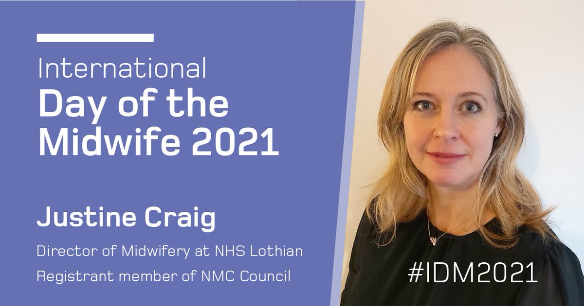 This #IDM2021 we are thrilled to welcome Justine Craig as the newest member of #NMCCouncil! 

She is a registrant member and designated member for Scotland 🏴󠁧󠁢󠁳󠁣󠁴󠁿

nmc.org.uk/about-us/gover…