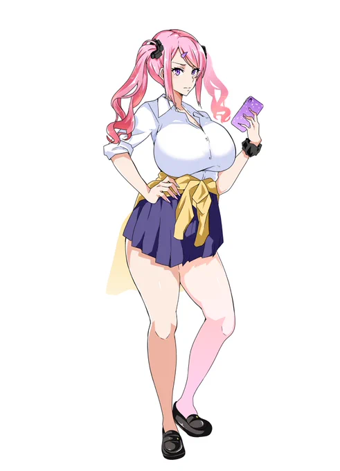 妄想学園EP5から姫乃アリスの立ち絵です。 