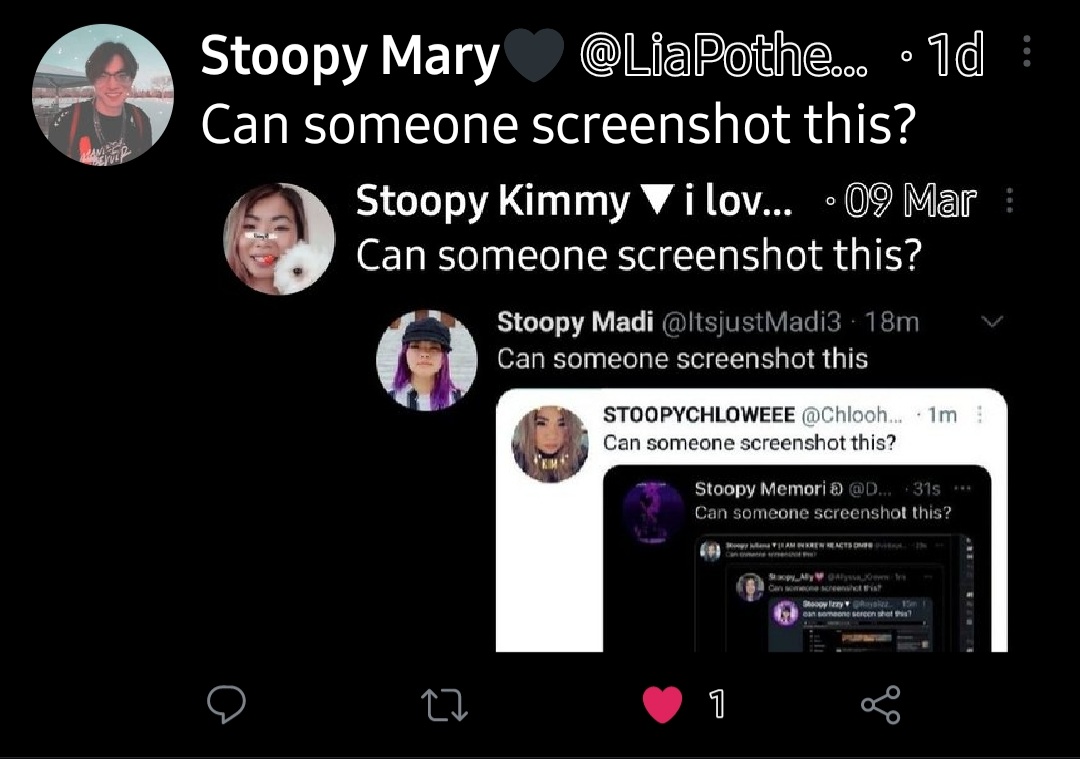 Can someone screenshot this?