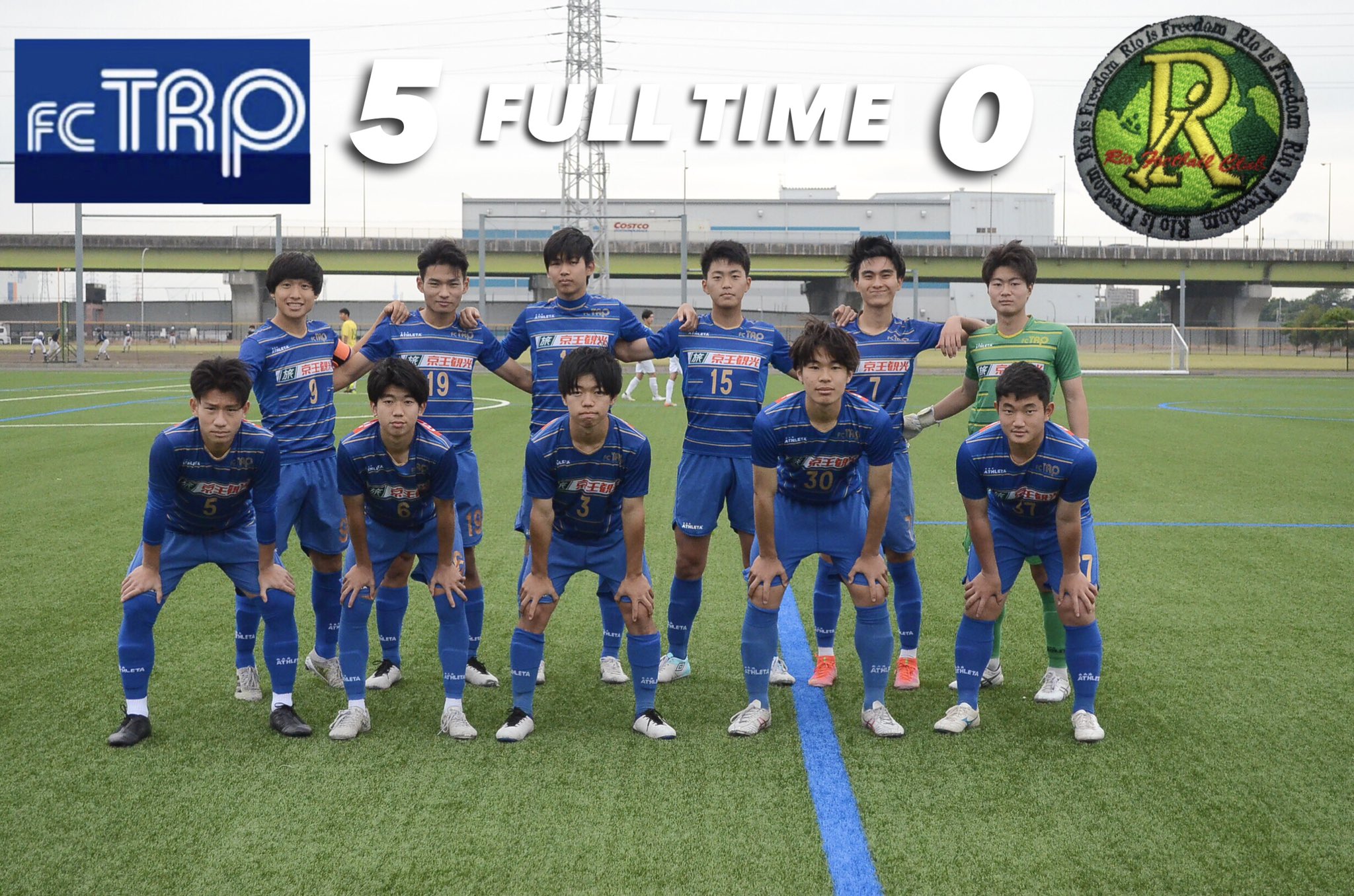 Twitter 上的 Fcトリプレッタ 試合結果 第45回日本クラブユースサッカー選手権大会 U 18 関東大会1次リーグ最終節 Vsrio Fc 5 0 1 0 4 0 前18 高木征人 田畑雄基 後4 近岡慧 後6 オウンゴール 後10 研谷孔輝 後22 倉持光希 大屋大和 本日も応援ありがとうご