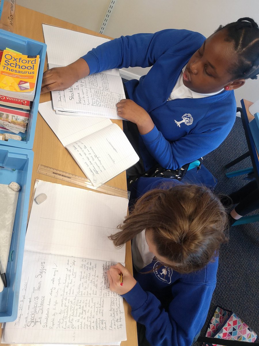 IPMATAshGrove's tweet photo. Ospreys are making fantastic progress with their newsreports based on #icetrap https://t.co/rptzSTNNcS