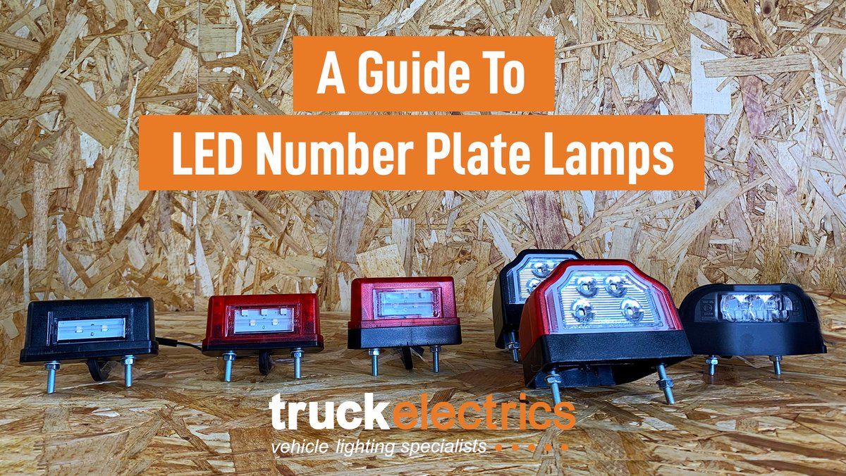 We've just uploaded a new video showcasing our range of Number Plate Lamps. Check it out on our YouTube channel. youtube.com/c/Truckelectri…