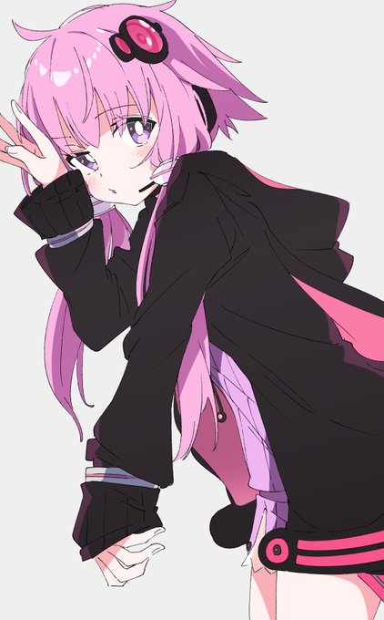 「hooded jacket pink hair」 illustration images(Popular)