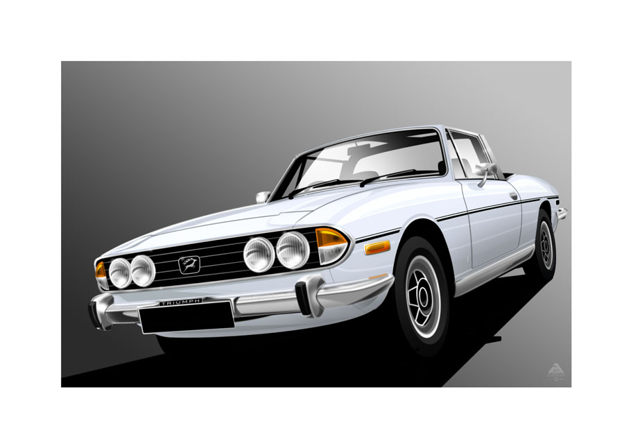 I'm already finished with Talbot.😬 So next up is Triumph. Lets kick things off with some Stags.

#TriumphStag #Triumphcars #BL #AutomotiveArt #CarArt #CarIllustrations

@marcus_t_ward
@creatinglightly
@goseatonio
@jezdrawspicture
@bsillustration