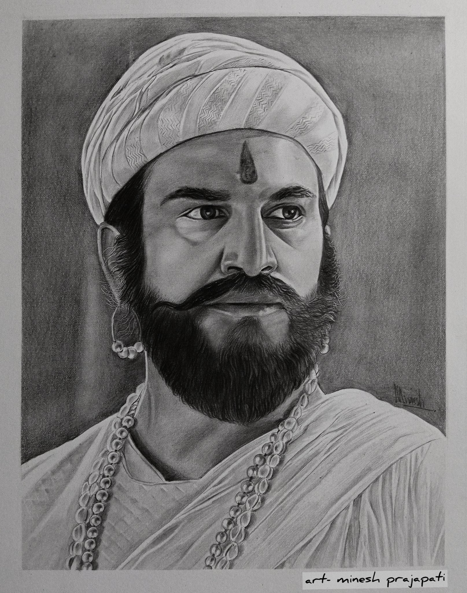 Share more than 74 chatrapati shivaji maharaj sketch seven.edu.vn