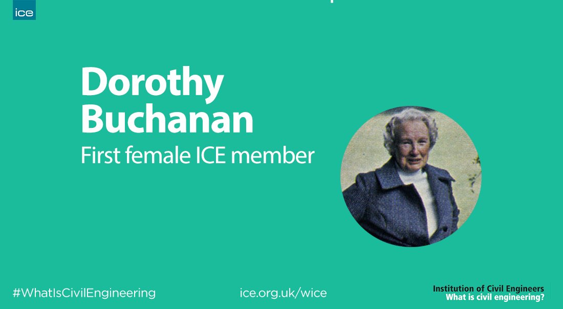 ICE_engineers's tweet image. We ❤️ Dorothy Buchanan! Did you know that back in 1927, ICE membership was made up of 9,978 men and Dorothy?

Find out more about her story and work in #CivilEngineering 👉 bit.ly/2EaR4mB

#WhatIsCivilEngineering