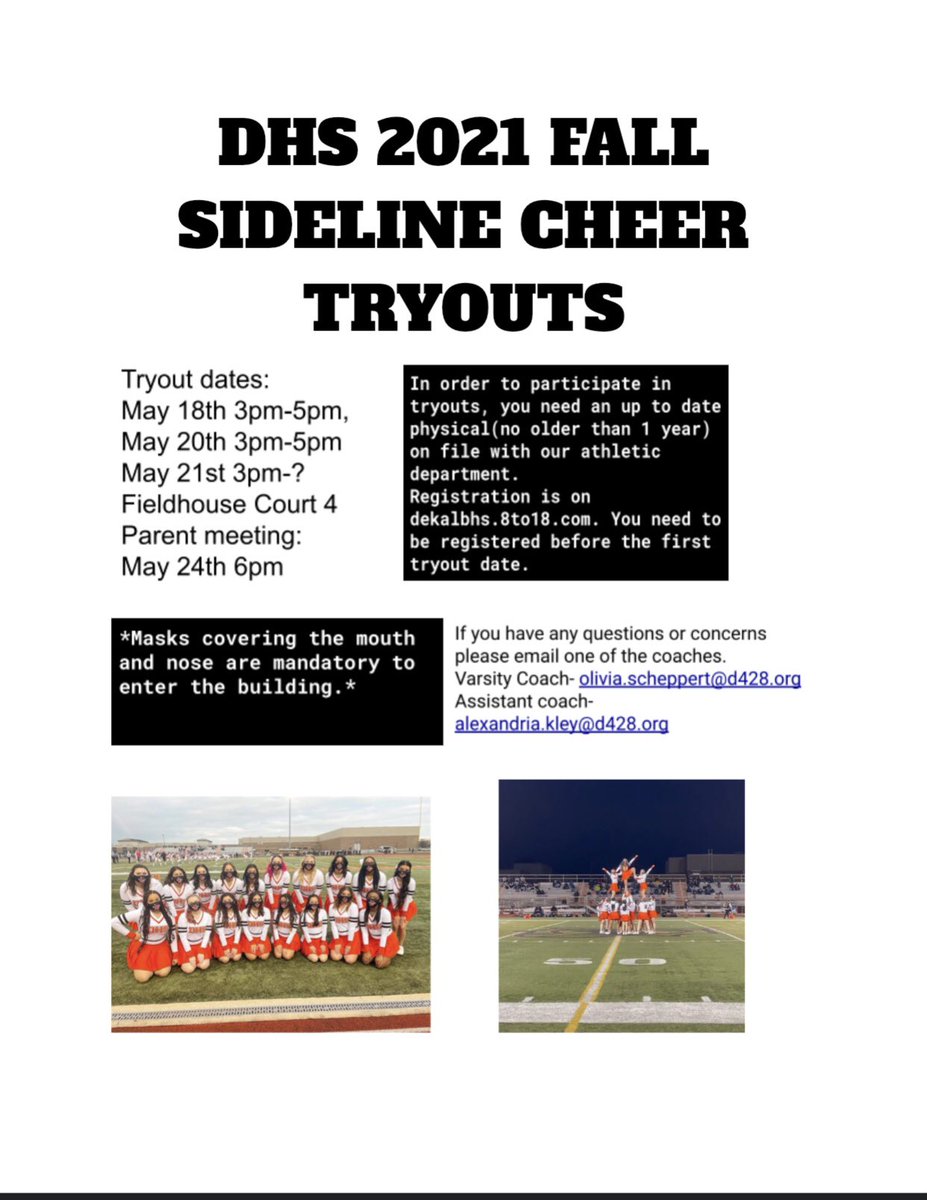 DeKalb Cheer tweet media