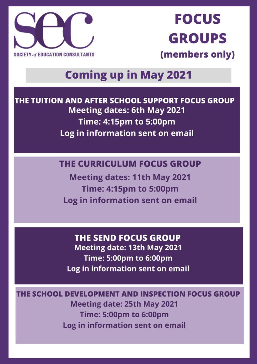 SocEdCons's tweet image. #educationconsultants #teachers #learning #schools#leadership # educators