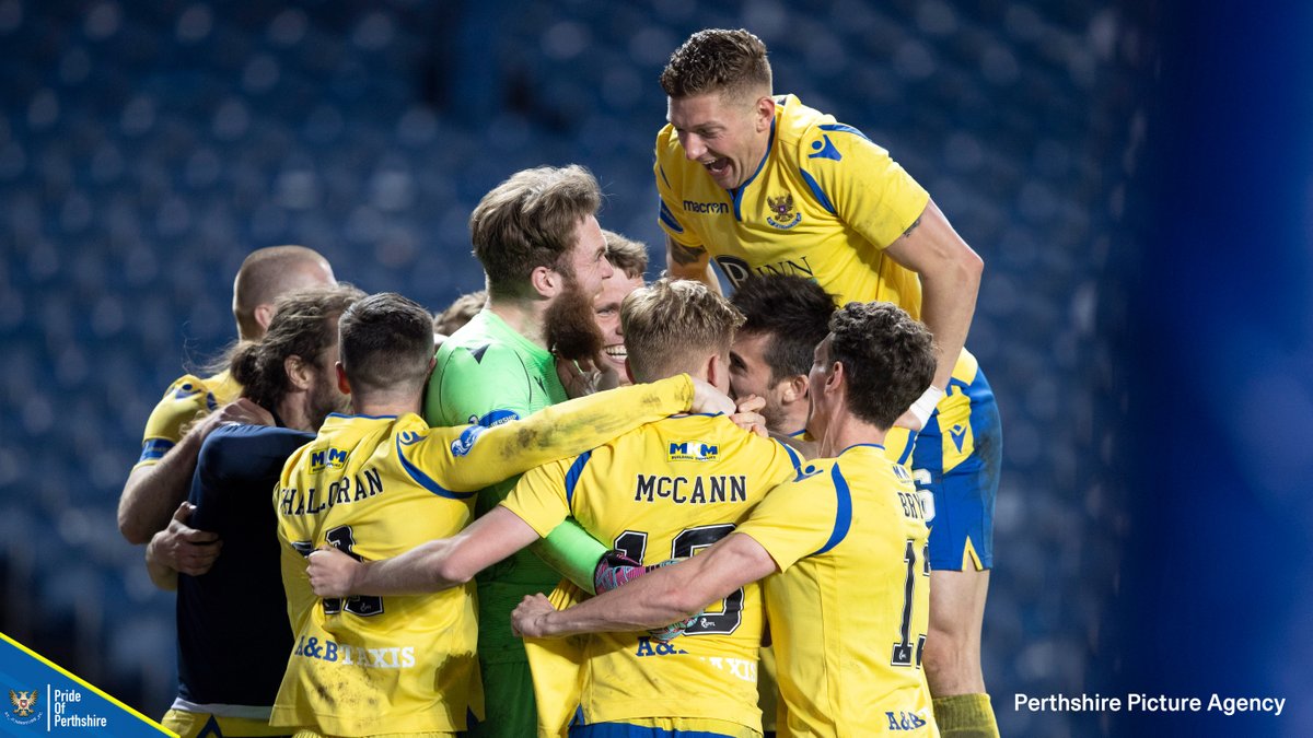 It's 𝗮𝗻𝗼𝘁𝗵𝗲𝗿 trip to Hampden on Sunday 🏆 It is almost impossible to try and describe this group of players and what they have achieved, and are continuing to achieve this season. Simply incredible. What a time to be supporting a team like St Johnstone 💙 #SJFC