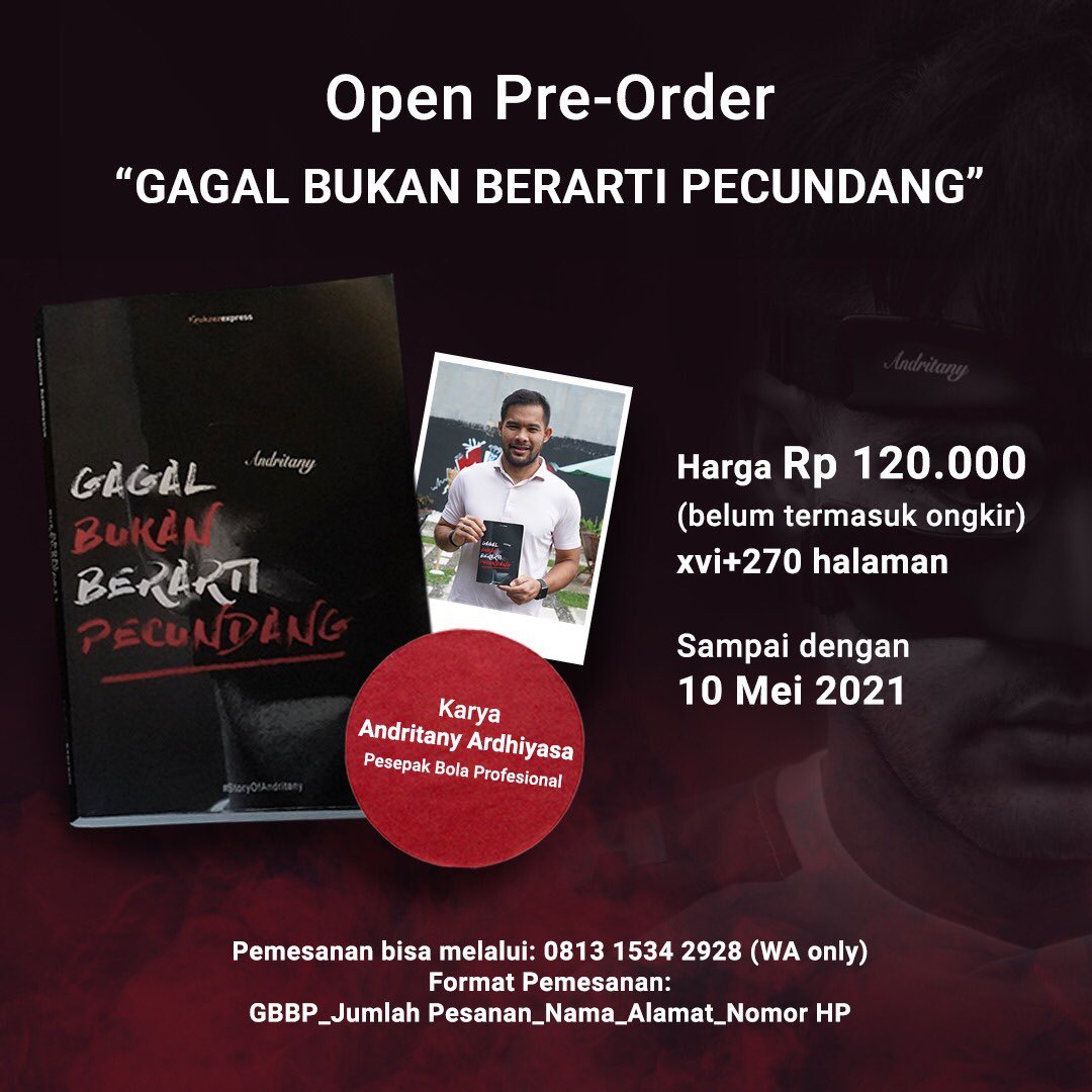 Untuk pemesanan buku bisa melalui: Whatsapp: wa.me/6281315342928