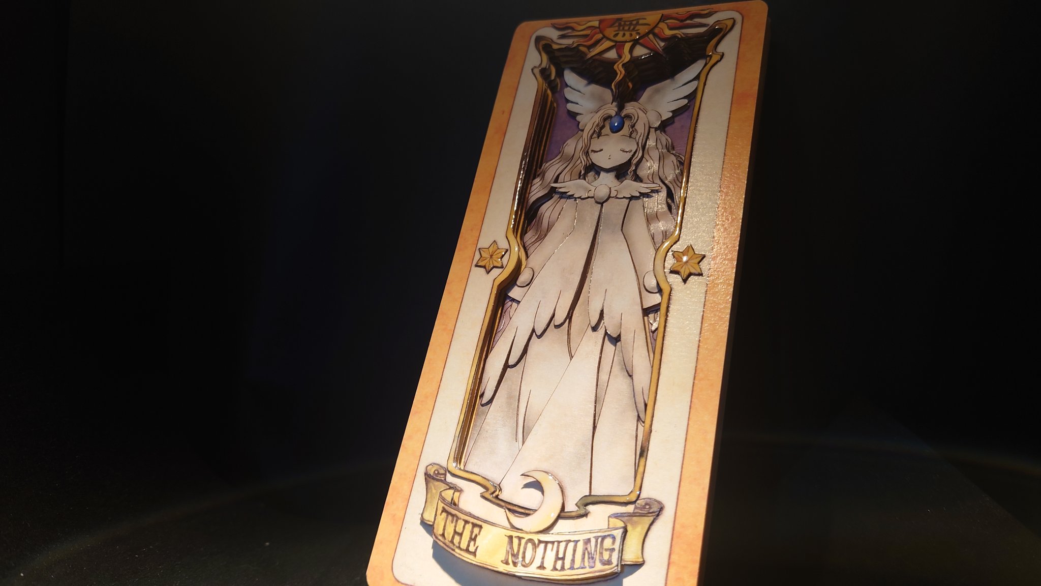 緑川奈央 新作 カードキャプターさくら クロウカード The Nothing 制作時間 4時間 使用枚数 8枚 シャドーボックス カードキャプターさくら クロウカード T Co 7wt7kcx8m7 Twitter