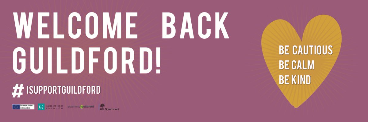 Welcome Back Guildford! 
#ISUPPORTGUILDFORD