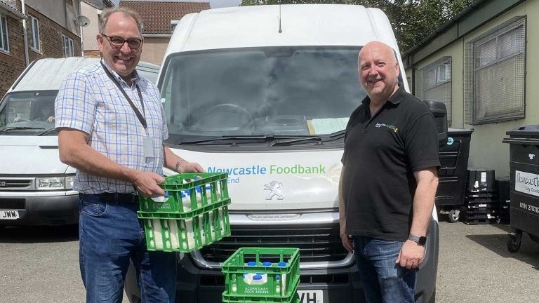 Not only did you help local small businesses to sell their products, but 10% of every purchase went to our Community Fund, helping us give £5,000+ worth of locally-sourced, fresh milk and eggs to the West End Food Bank. #LocalHeroesNE #OneYear