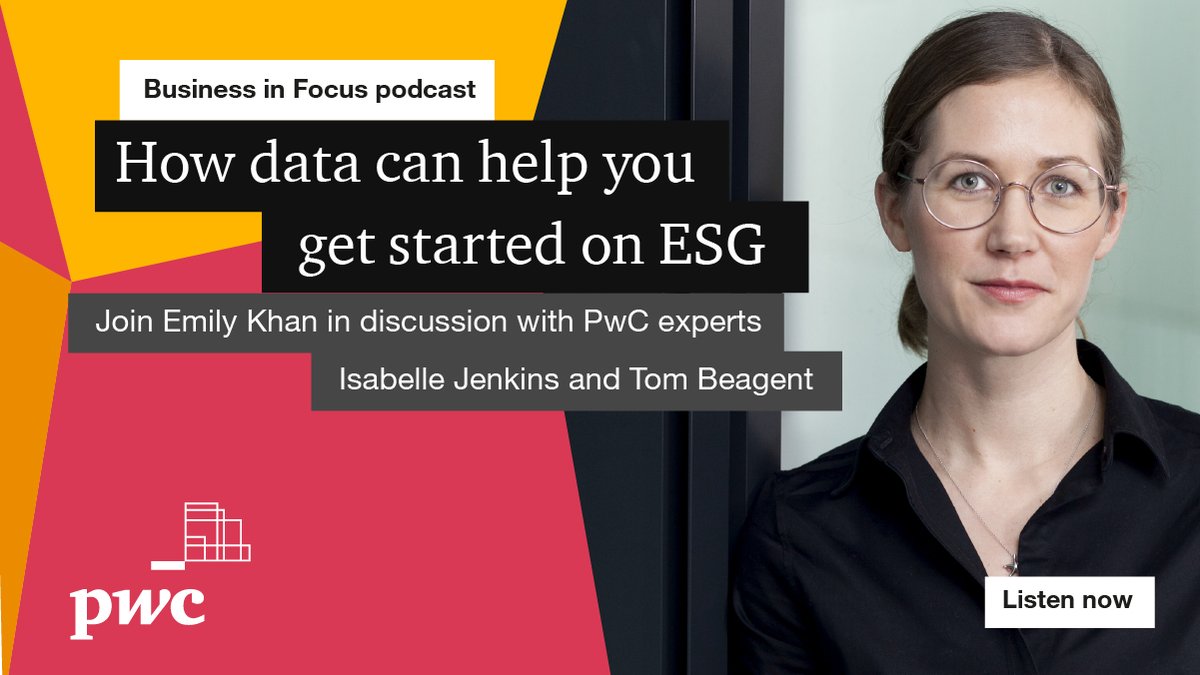 Many organisations have been setting #ESG targets recently - but with regulation still in its early days, it can be hard to know where to start. In this #BusinessInFocus podcast, <a href="/PwC_UK/">PwC UK</a> experts share advice to help you set the right goals for you. pwc.to/3tSPNbj