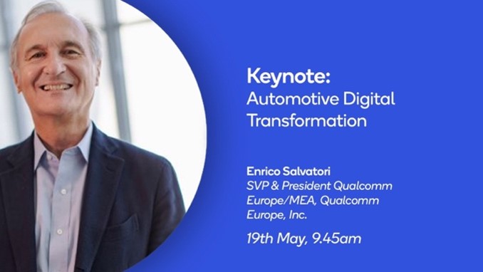 Rejoignez @E_Salvatori de @Qualcomm le 19 mai lors d'une conférence avec @EURECOM, @FranceBrevets et @IMTFrance pour en savoir plus sur le rôle joué par la #5G et la #CV2X dans la transformation numérique de l'industrie #automobile 🚘. Inscrivez-vous ici: bit.ly/3tUuPZb