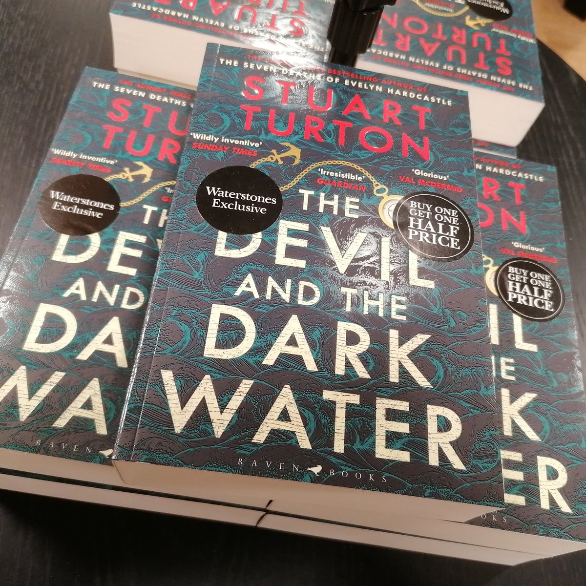 Absolutely loving our Thriller of the Month, a rip-roaring yarn of devilish goings on and murder at sea from the author of the fabulous The Seven Deaths of Evelyn Hardcastle. You won't be able to put it down!