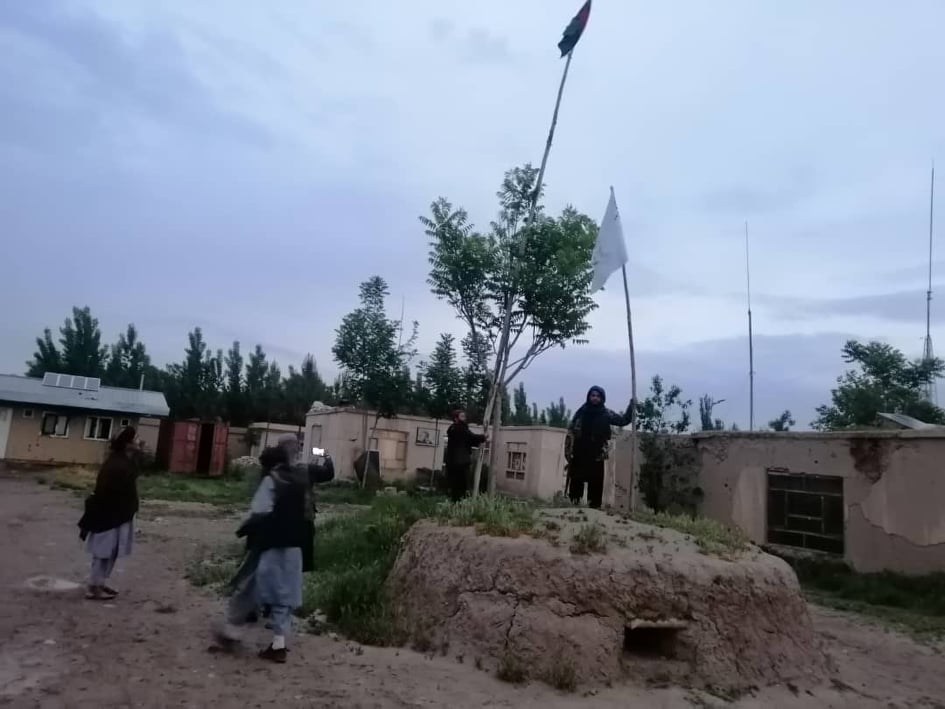 Burka district of Baghlan province has fallen to the Taliban almost without any fighting. The govt's civilian & military leadership of the district has retreated to Nahrin district. Pro-Taliban channels shared several images from the district.  #Afghanistan