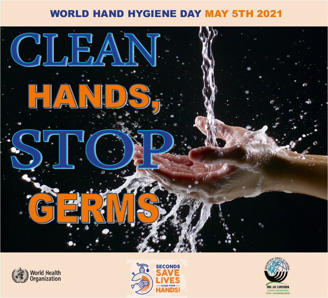 The seconds you take to clean your hands can save thousands of lives. Lets make it a habit to to always clean our hands. 🤲 SECONDS SAVE LIVES - CLEAN YOUR HANDS!!! @AzimbombiM@bsdkrs <a href="/WHO/">World Health Organization (WHO)</a> <a href="/Cladelle2/">Cladelle Tido</a> <a href="/HPaglaga/">Hervé Donatien MAKEBEL PAGLAGA</a> <a href="/JVE_Int/">JVE International</a> <a href="/Jveivoire/">JVE Côte d'Ivoire</a> <a href="/JveLome5/">JveTgLome5</a> <a href="/NigerJve/">JVE NIGER</a> <a href="/Jve_Senegal/">JVE SENEGAL 🇸🇳</a>