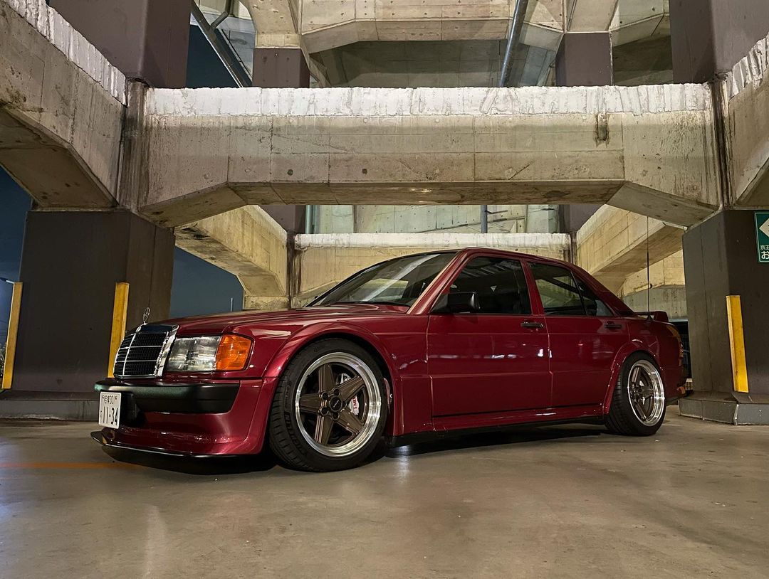 w201#190e#amg#mercedes#mercedesbenz# - HWA Asteroid wheels