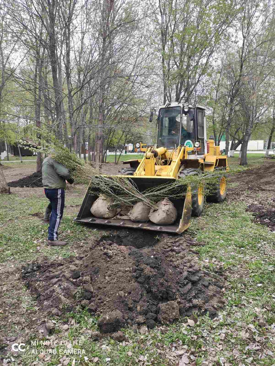 В парке Юрия Гагарина <a href="/Zelenhoz/">Спецремстройзеленхоз</a> приступили к высадке 46 тополей. Это очередной этап из большой серии посадок, запланированных на 2021 год. <a href="/promadm/">Promadm.samara</a> <a href="/samara_in/">Администрация Самары</a>
