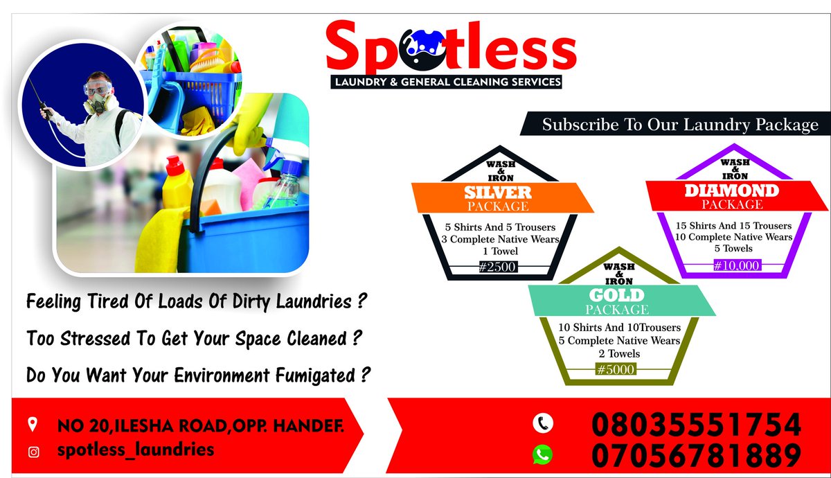 SPOTLESS Cleaning Service (SPOTLES96674396) Twitter