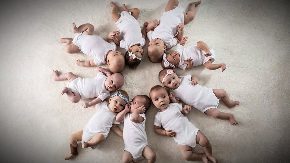 However, none of the babies could survive. In 2009, a woman in the United States successfully gave birth to octuplets, with all the eight babies surviving past birth. #Octuplets  #nonuplets  #childbirth  #ninebabies  #PregnantWoman  #baby  #Mali  #Morocco  #UnitedStates