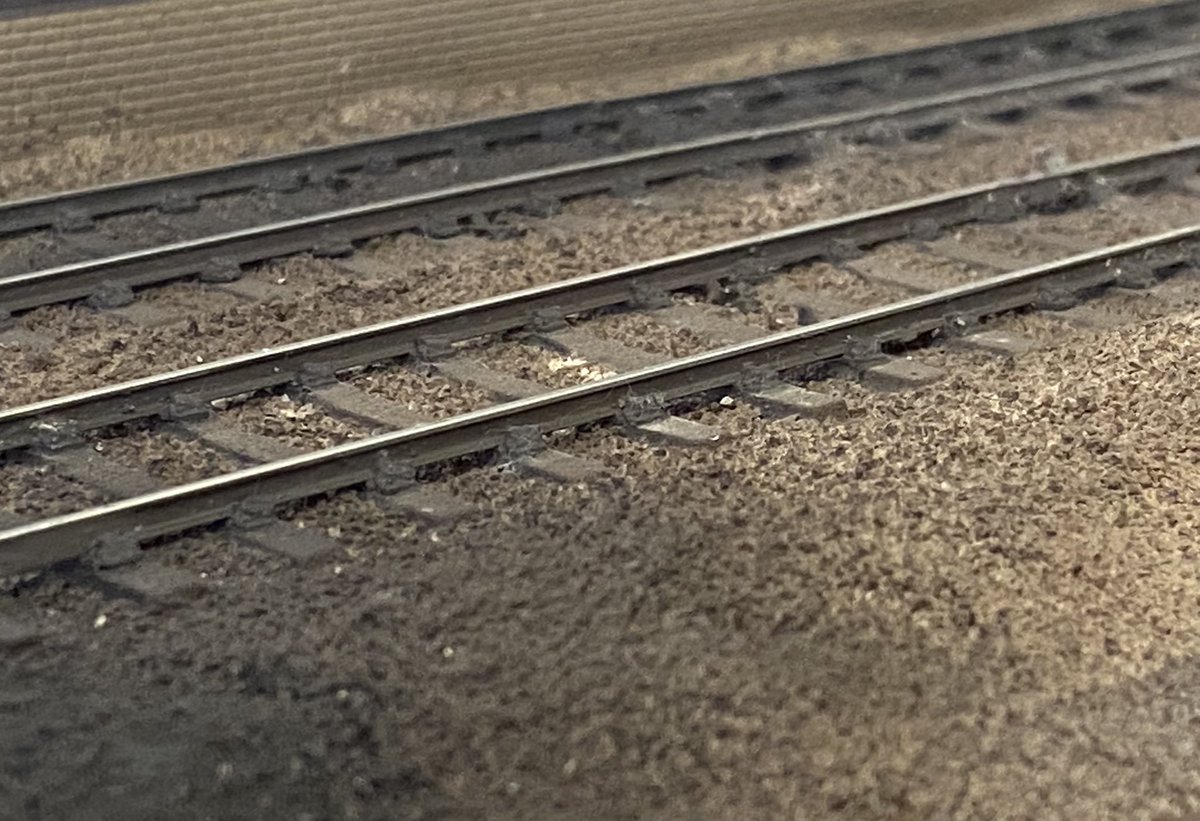 Motts Lane Models (@mottslanemodels) on Twitter photo Today’s trackwork image - concrete sleepers. These were individually laid using C&L plastic sleepers and Peco pandrol clips. The sleepers have been painted using Plastikote suede, and the rails have been painted using railmatch frame dirt #emgauge #track <a href="/DemuShowcase/">DEMU Showcase</a> Today’s trackwork image - concrete sleepers. These were individually laid using C&L plastic sleepers and Peco pandrol clips. The sleepers have been painted using Plastikote suede, and the rails have been painted using railmatch frame dirt #emgauge #track <a href="/DemuShowcase/">DEMU Showcase</a>