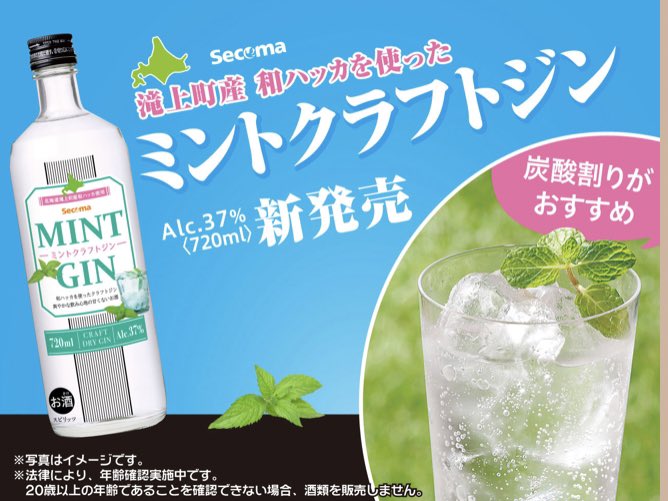 セイコーマート 新商品 ミントクラフトジン セイコーマート 新商品 ミントクラフトジン