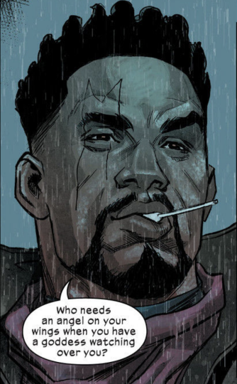 #XSpoilers MARAUDERS 20: A beautifully drawn issue  highlighting Storm's lasting impact and influence over the Marauders team and their mission.  A pretty good farewell all things considered. Looking forward to seeing what's next for her