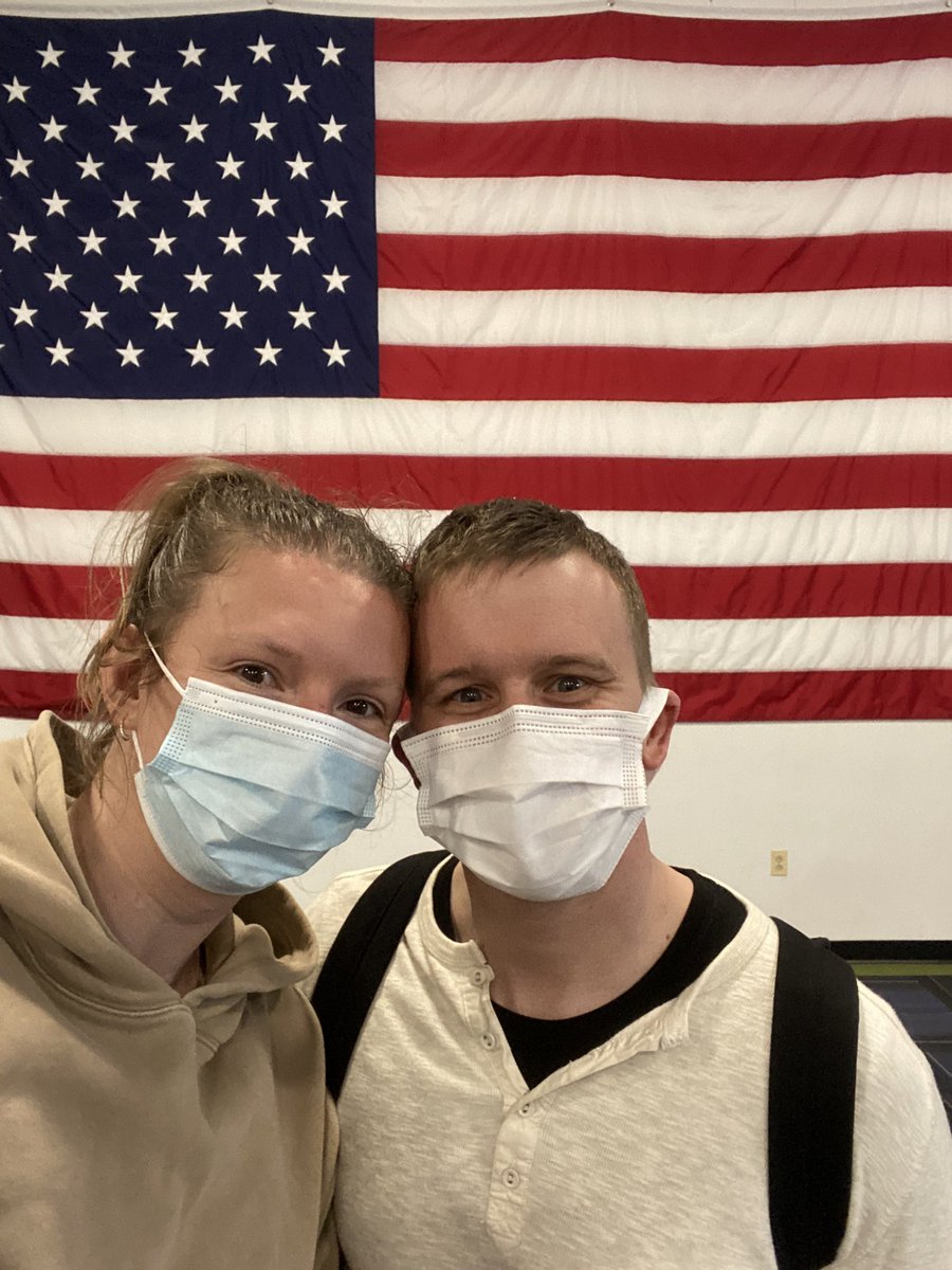 chris_tisha's tweet image. Thanks to tireless efforts of @gsiskind @ckuck @jeffjoseph i finally made it to the US. September 2019 K1 filer. thank you so much! Litigation works. #k1visa @Bachman_USAF