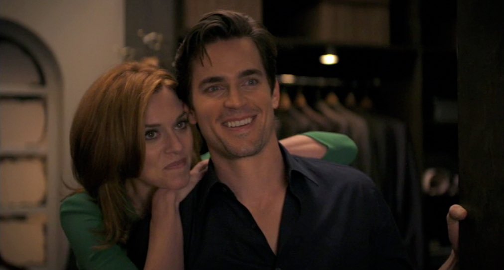 En la parte superior del - Neal Caffrey & Sara Ellis