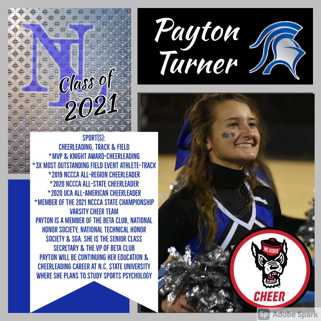 2021 Senior Athlete Spotlight <a href="/nlhs_athletics/">NLHS ATHLETICS</a> <a href="/paytonoturner/">Payton Turner</a>