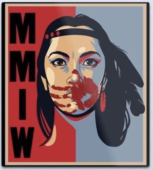 JodyKohoko's tweet photo. May 5th is a day to raise awareness about Missing &amp; Murdered Indigenous Women, Girls &amp; 2 Spirited People? Will you post info? Hang a red dress on your door? Will you commit to reading the executive summary of the national inquiry final report? https://t.co/In57uhwXmP #Red https://t.co/utLCBAlzM5