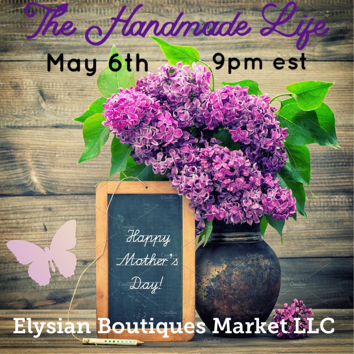 Join us Thursday in our Facebook group for our Mother’s Day Showcase! Mom’s come and treat yourself! We are open through Sunday for shopping! #elysianboutiquesmarketllc #MothersDay2021