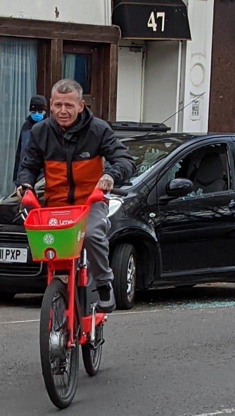 Beware if this man tries to sell you a stolen phone, he smashed a car window on Station Rd Harlesden, 2:20pm Weds 5 May