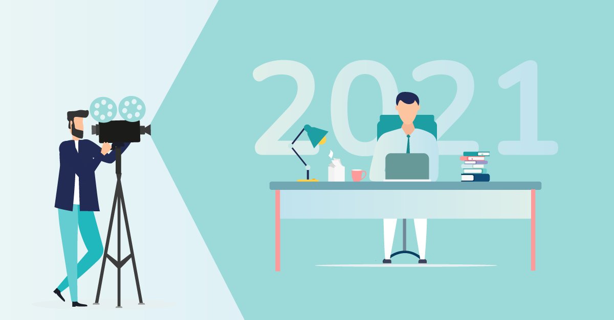 Het coronajaar 2020 zette #marketing- en communicatiediensten onder druk, maar dwong ze ook te experimenteren, onder meer met #videomarketing. Welke trends blijven daarvan over in 2021? bit.ly/3uj7G3q #video #videomarketing #videoproductie #videotrends