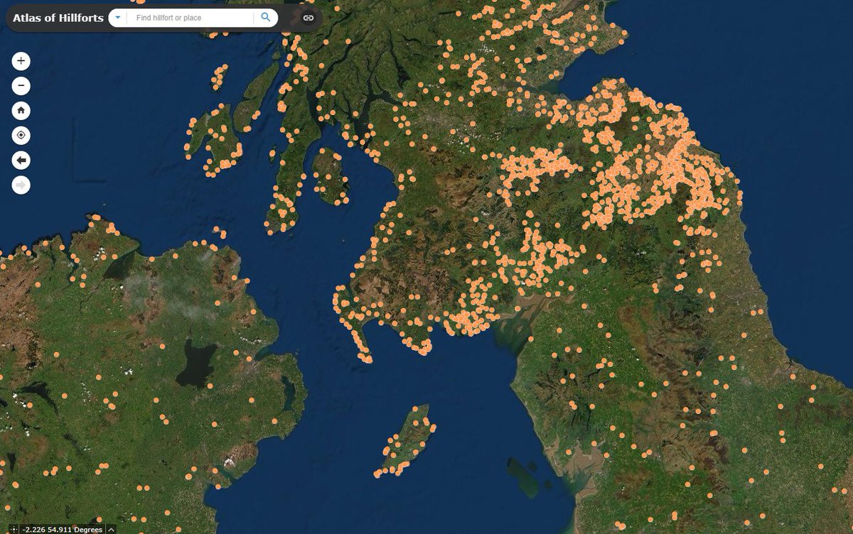 Lots of people still hold to the old belief that the Roman Empire legions were "good in war", actually they were not and had to resort to starving women and children through crop burning. #HillfortsWednesday Check out the massive number of fortified hillforts in Scotland.