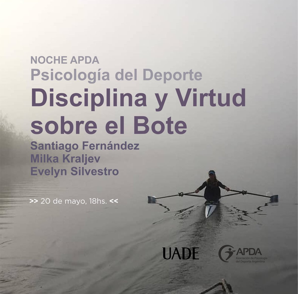 APDA (@apdapsi) on Twitter photo NOCHE APDA Olímpica: La disciplina y virtud en el bote. Junto a los atletas <a href="/milkakraljev/">Milka KRALJEV</a> @evesilvestro y Santiago Fernández inscríbete psicodeportes.com/index.php/noti… NOCHE APDA Olímpica: La disciplina y virtud en el bote. Junto a los atletas <a href="/milkakraljev/">Milka KRALJEV</a> @evesilvestro y Santiago Fernández inscríbete psicodeportes.com/index.php/noti…