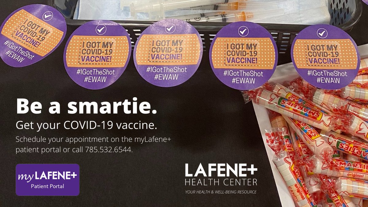KstateLafene's tweet image. Lafene Health Center is offering final COVID-19 vaccine opportunities for Kansas State University students.  Single-dose Johnson &amp;amp; Johnson vaccines are available at Lafene from May 6 thru May 21.