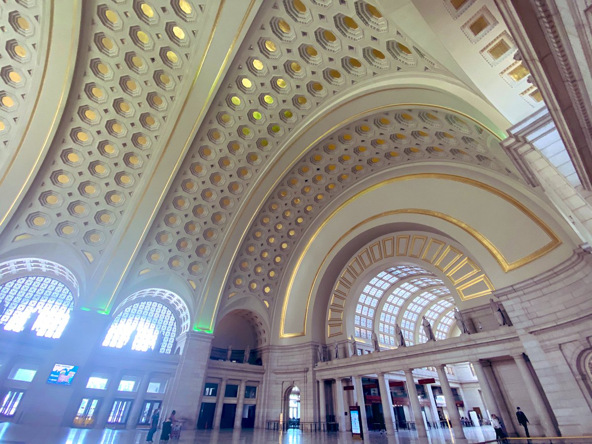I’m probably late to the party but this train station is beautiful!!  – bei  Union Station
