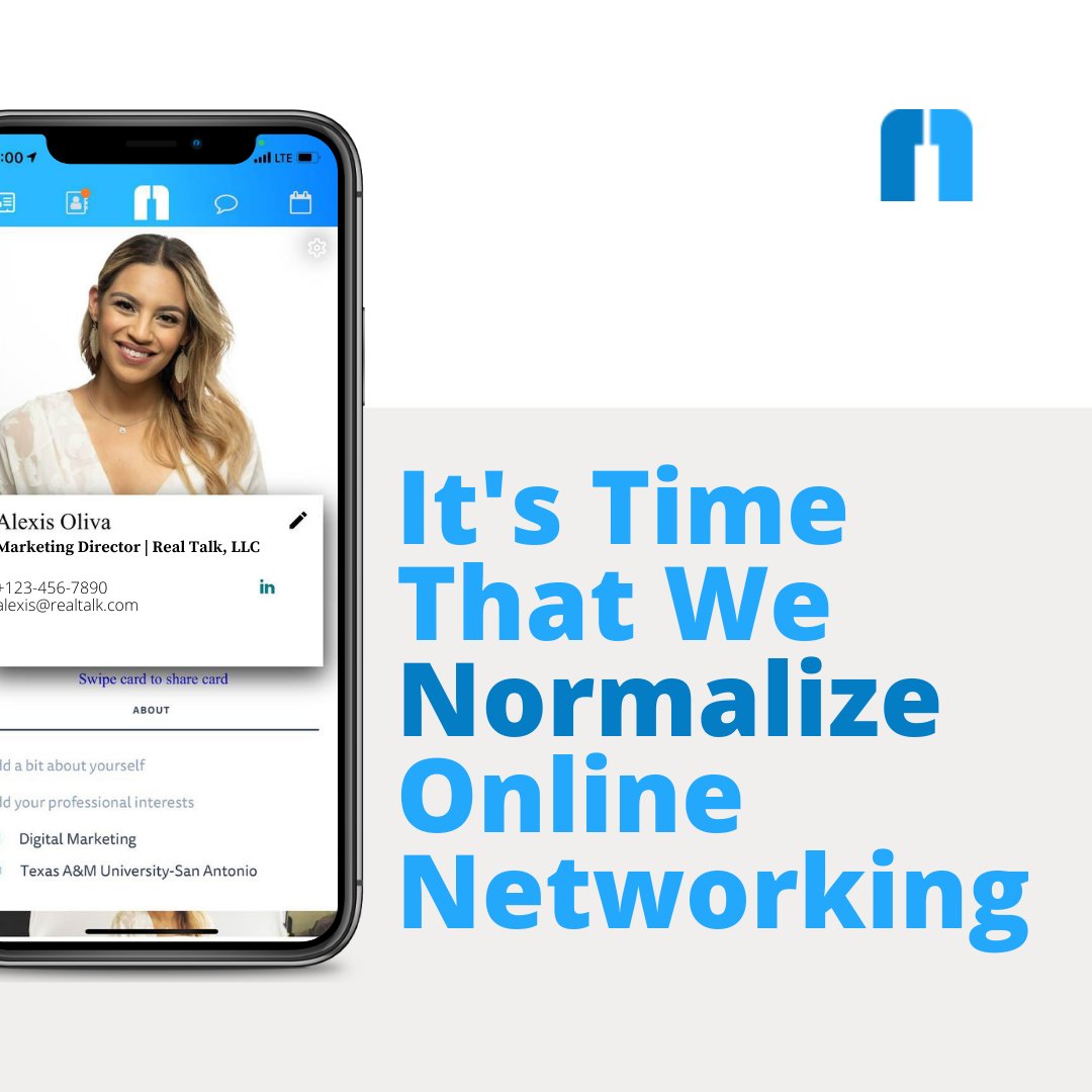 myncrowdapp's tweet photo. Networking doesn't always mean having to leave the comfort of your home.
Let's normalize online networking. π£οΈ
#NCrowd #VirtualNetworking https://t.co/HJEgO6Uawi