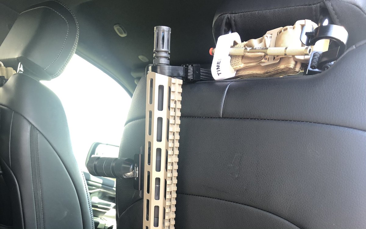 fullspectrum307's tweet photo. Is your vehicle ready? Start by adding some Lucid Optics snap racks and Recon Medical CAT tourniquets! #victory #victoryfavorstheprepared #lucidoptics #recon #vehiclereadiness https://t.co/yTEGWtQsOh
